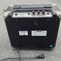 I857 楽器機材 ベースアンプ ARIA AB-10 Bass amplifier アンプ 荒井貿易株式会社 アリア 中古 ジャンク品 訳あり_画像3