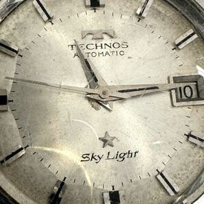 A0023 時計 TECHNOS Sky Lighr AUTOMATIC テクノス ジャンク品 中古 訳ありの画像7