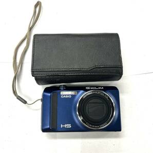 N371 デジタルカメラ CASIO カシオ EXILIM HS EX-ZR410 EXILIM 24mm WIDE OPTICAL 12.5x f=4.24-53.0mm 1:3.0-5.9 ジャンク品 中古 訳ありの画像1