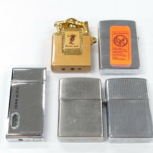 I872 喫煙具 ライター まとめ ZIPPO HERB BLEND 中南海 Polo Land ジッポ ジッポー 中古 ジャンク品 訳ありの画像2