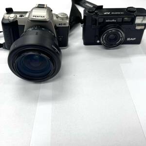 A0032 カメラ　まとめ　PENTAX MZ-10 TAMRON minolta AF HI-MATIC AF フィルムカメラ レンズ ジャンク品　中古　訳あり