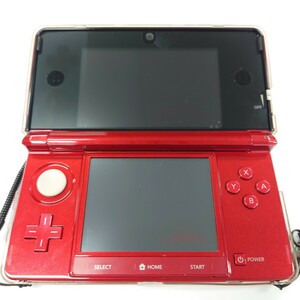 I920 game machine Nintendo 3DS Nintendo 3DS nintendo Gundam car a exclusive use red red 3DS Honda used junk with translation 