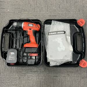 N402 電動工具 BLACK&DECKER コードレスドリルドライバー EPC12 TYPE JP01 ジャンク品 中古 訳あり