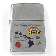 I946 喫煙具 ライター ZIPPO HAWAII ジッポー ジッポ Hawaii ハワイ 中古 ジャンク品 訳_画像1