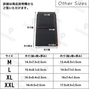 スマホ ケース ウエスト ポーチ 携帯 電話 ボディ バッグ ホルダー メンズ ベルト スマホ入れ スマートフォンポーチ 磁石 縦型 g080c4 2の画像6