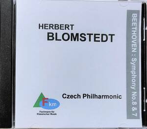 ブロムシュテット　チェコフィル　ベートーヴェン　交響曲第７番・第８番