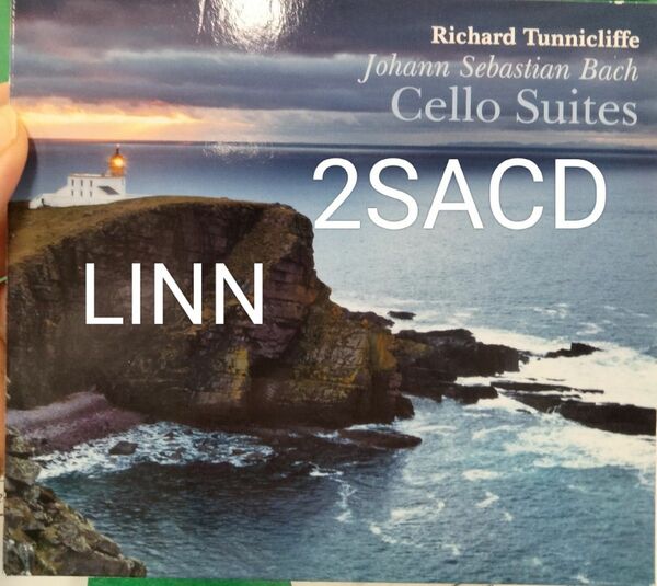 2SACD LINN バッハ　無伴奏チェロ組曲　Bach　cello suites Richard　tunnicliffe リン