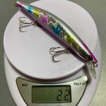 【中古品 美品】 シマノ ヒラメミノー 2 125S AR-C SHIMANO HIRAME MINNOW Ⅱ 125S AR-C 新品高強度防錆フック交換済 #8296_画像7