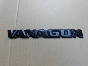◆’96 VW ヴァナゴン T4 70ACU リアゲート「VANAGON」エンブレム(品番：705 853 689 K)◆