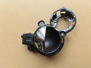 ◆'06 BMW MINI R53 RE16 クーパーS チェックメイト 左ドアインナーハンドル(メッキタイプ / 品番：7 133 517)◆