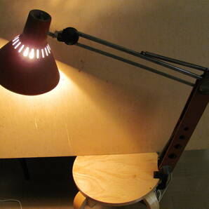 昭和レトロ ナショナル 白熱燈器具 パナアームスタンド LS‐1037 デスク照明器具の画像7