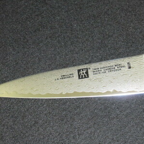 ★「ヘンケル ゾーリンゲン 小型 牛刀」 ◎未使用 長期保管品 ◎MD67の画像4