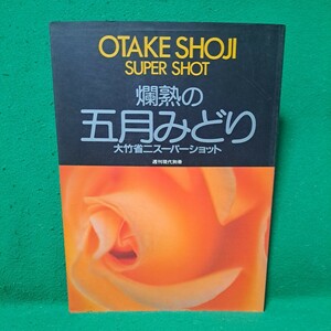 爛熱の 五月みどり 写真集 昭和58年 初版本 大竹省二 スーパーショット 送料230円