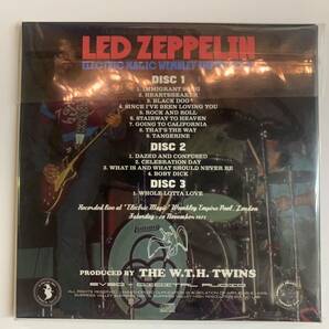 LED ZEPPELIN / ELECTRIC MAGIC「電気仕掛けの魔術師」3CD オリジナル！Empress Valley Supreme Diskの画像2