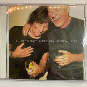 JEFF BECK with DAVID GILMOUR / ROYAL ALBERT HALL 2009 世紀の共演！バックステージでの写真が最高のジャケット！