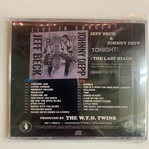 JEFF BECK & JOHNNY DEPP / THE LAST STAGE ジェフ・ベック最期のステージ (2CD) ベック追悼盤 さようならジェフ・ベック！EVSDの画像2