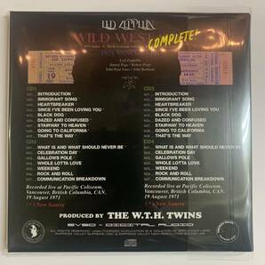 LED ZEPPELIN / WILD WEST SIDE “Complete!”1971 Vancouver 4CD Limited Edition Empress Valley Supreme disk 世界初登場音源！完全！の画像2