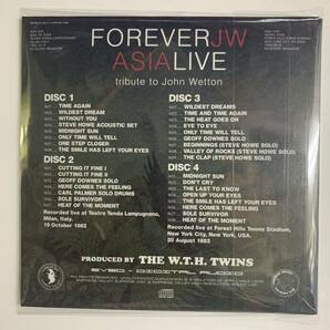 ASIA : FOREVER JW Asia Live「ジョン・ウェットンよ永遠なれ」 4CD set Empress Valley 異なるデザインで再登場です！！マスト！！の画像2