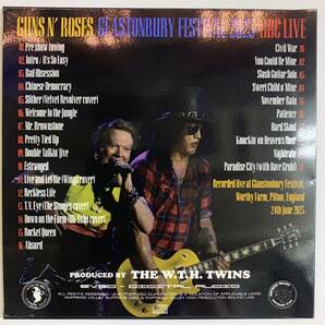 GUNS N'' ROSES / GLASTONBURY FESTIVAL「ピラミッド・アイ」(2CD) Empress Valley Supreme Disk サウンドボード！残少！の画像4