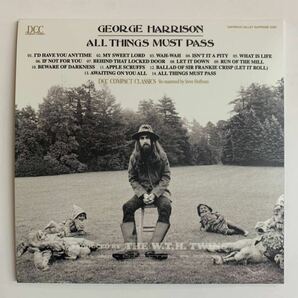 GEORGE HARRISON / ALL THINGS MUST PASS DCC COMPACT CLASSICS Remastered by Steve Hoffman (CD) これは嬉しい紙ジャケット仕様★の画像4