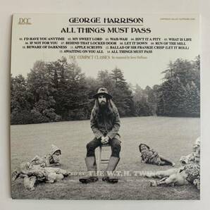 GEORGE HARRISON / ALL THINGS MUST PASS DCC COMPACT CLASSICS Remastered by Steve Hoffman (CD) 「帯付き紙ジャケット仕様限定盤」の画像5