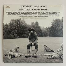 GEORGE HARRISON / ALL THINGS MUST PASS DCC COMPACT CLASSICS Remastered by Steve Hoffman (CD) 「帯付き紙ジャケット仕様限定盤」_画像5