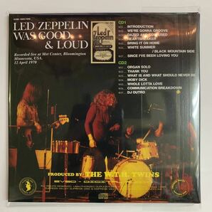 LED ZEPPELIN : LED ZEPPELIN WAS GOOD AND LOUD 2CD 通常盤 話題沸騰中の世界初登場音源！ダウンロード音源ではない！EVSDオリジナル音源!の画像2