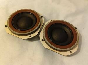 ■ SONY / 095M001 ■ Pair of Mid range unit for SS-G7 6ohms 60W 10cmミッドレンジ・ユニット/スコーカー 左右ペア 音出しOK