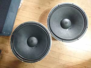 ■ Pioneer / PW-382B ■ Pair of Woofer for CS-90 Al-Ni-Co アルニコ 15inch(38cm)ウーファー 左右ペア 音出しOK