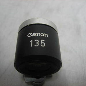 キヤノン CANON 135mm VIEW FINDER ビューファインダー 革ケース付き 美品の画像5