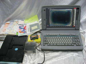 SHARP sharp word-processor Japanese word processor WD-M600 present condition goods 