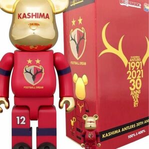 BE＠RBRICK KASHIMA ANTLERS 30th 100%&400%