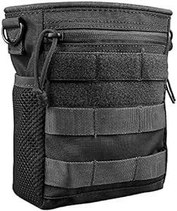 JETEDC（ジェットイデイシイ）MOLLE ダンプポーチ 収納 ミリタリーポーチ 収納ベルトバッ