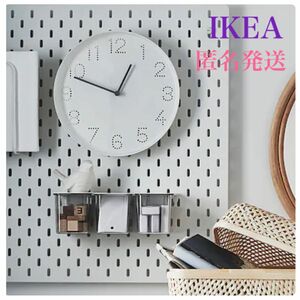 【新品・未開封】 IKEA イケア TROMMA トロマ ウォールクロック ホワイト 壁掛け時計 掛け時計 掛時