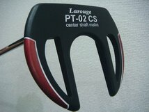 GT/D02B-DA4 Larouge 左利き用 ゴルフパター ゴルフクラブ PT-02 CS CENTER SHAFT MALLET 全長87cm_画像1