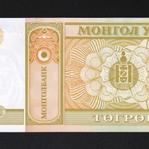 世界紙幣 モンゴル紙幣 1Tg(トゥグリク) A-A 完全未使用 収集ワールドの画像1
