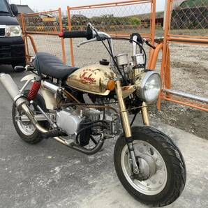 ≪愛知≫モンキー改 125 cc Z50J【200番台～】実働 吹き上がりOK 書付 12V希少 旧車 ホンダ  ダックス シャリー カブ ゴリラ エイプの画像5