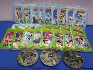 J9　レンタル落ち DVD　キャプテン翼 小学生編＋中学生編 全26巻 (7巻に再生不良あり)