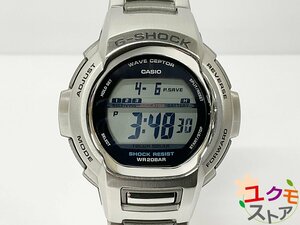 CASIO カシオ G-SHOCK GW-600DJ タフソーラー デジタル The G メタルシリーズ ワールドタイム ステンレス wave ceptor 電波時計 動作確認済