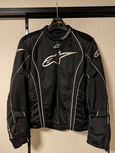 alpinestars　アルパインスターズ　BONNEVILLE AIR JACKET　ブラック　Lサイズ　メッシュジャケット　プロテクター完備