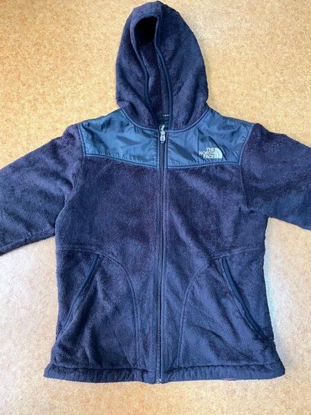 The North Face ブラックジップアップパーカー【格安 希少】