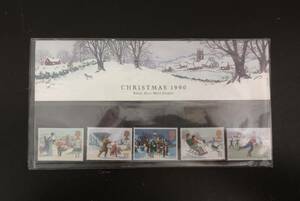 イギリス CHRISTMAS 1990ROYAL MAIL MINT STAMPS クリスマス 海外切手