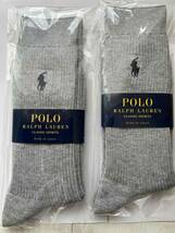 メンズ　靴下 ポロ ラルフローレン ソックス 紳士 ４足セット 24-26cm POLO RALPH LAUREN_画像4