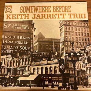 Keith Jarrett Trio(キース・ジャレット・トリオ)「Somewhere Before」LP Atlantic(P-6119A)/Jazz 送料込み