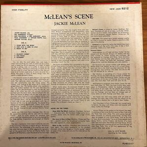 JACKIE MCLEAN NEW JAZZ 8122 RECORDS MCLENE SCENE MONO PJ-17 の画像2