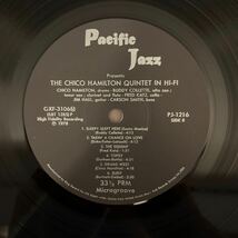 帯付 チコ・ハミルトン/ チコ・ハミルトン・クィンテット・イン・ハイ・ファイ Chico Hamilton Quintet In Hi-FI_画像6