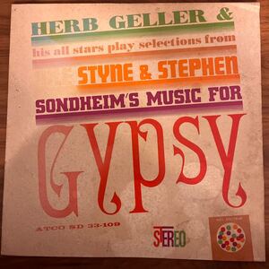 レコード LP HERB GELLER & HIS ALL STARS / GYPSY ハーブ ゲラー ジプシー P-7538A