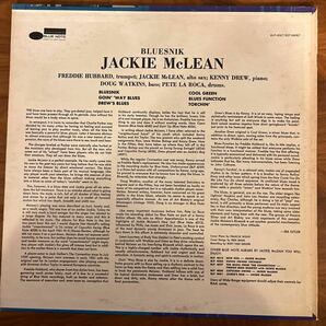 米 JACKIE MCLEAN/BLUESNIK/BLUE NOTE BST84067 LP ジャッキー マクリーンの画像2