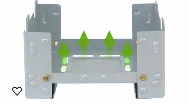 ポケットストーブ 固形燃料ストーブ スタンド 折りたたみ式 ミニ アウトドア キャンプ 