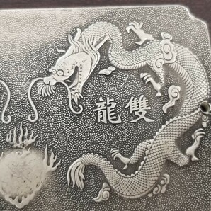 中国唐物 仏牌 人物紋 精雕 極細工 彫刻 文鎮 置物 龍の画像2